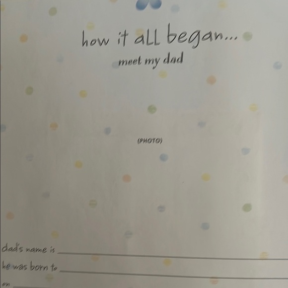 Yellow Baby Book with Polka Dot Frame - Picture 14 of 16